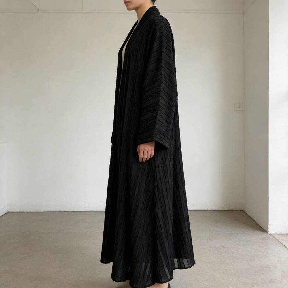 Jalabiya Women Arabic - เสื้อคลุมอาบายะแบบเปิดสไตล์กิโมโนสำหรับผู้หญิงมุสลิม ตุรกี คาฟตัน จาลาบียะ ชุดคลุมยาวแบบอาหรับ อิสลาม