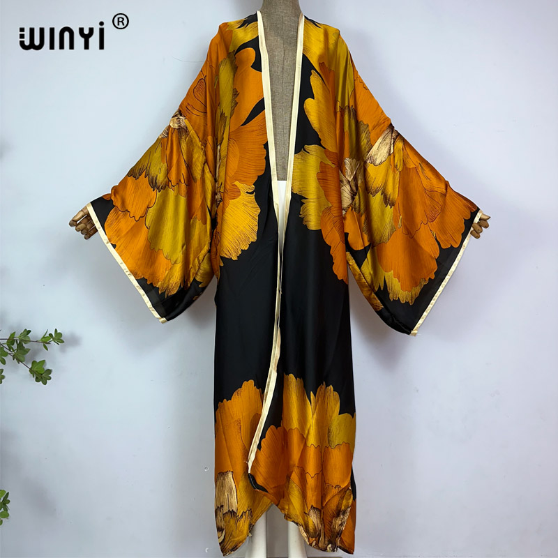 Kaftan Women Boho - ยุโรป WINYI บิกินี่หวาน Lady Pink Boho