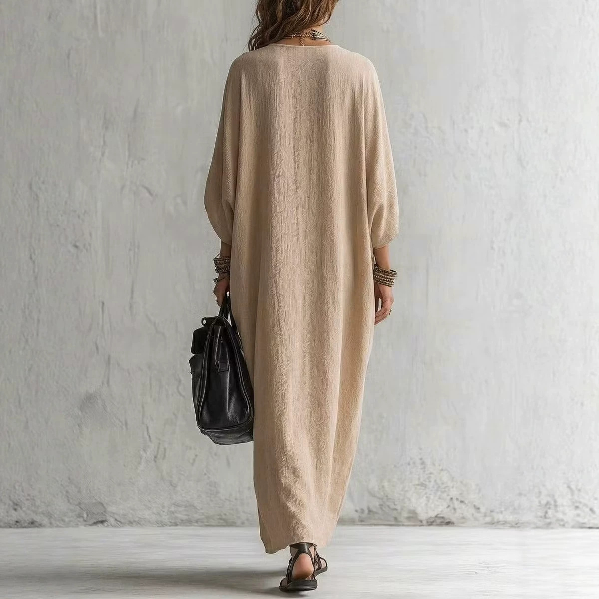 ชุดเดรสยาวสไตล์โบโฮสำหรับผู้หญ - Kaftan Women Boho บทวิจารณ์และราคา