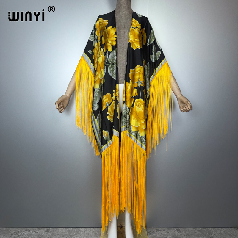 ชุดคลุมกิโมโนลายโบฮีเมียนจาก W - Kaftan Women Boho บทวิจารณ์และราคา