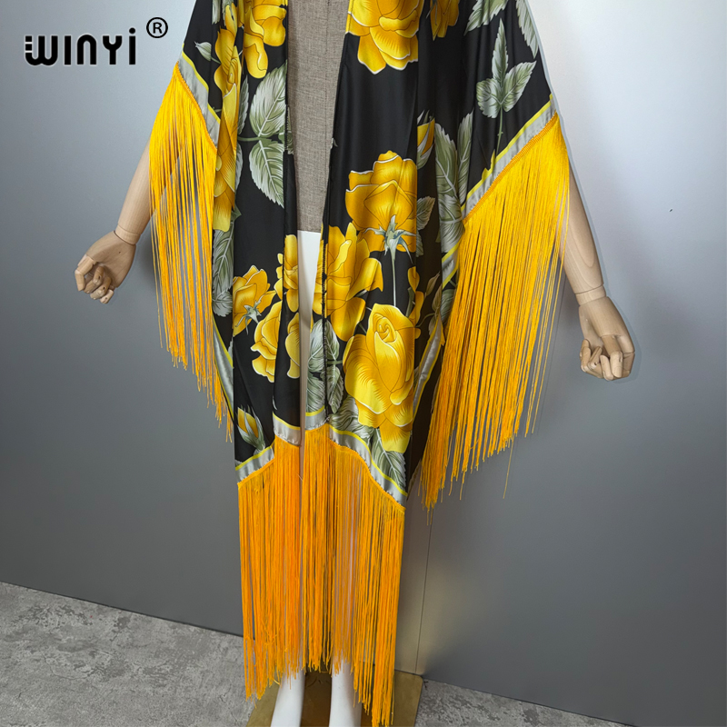 ชุดคลุมกิโมโนลายโบฮีเมียนจาก W - Kaftan Women Boho บทวิจารณ์และราคา