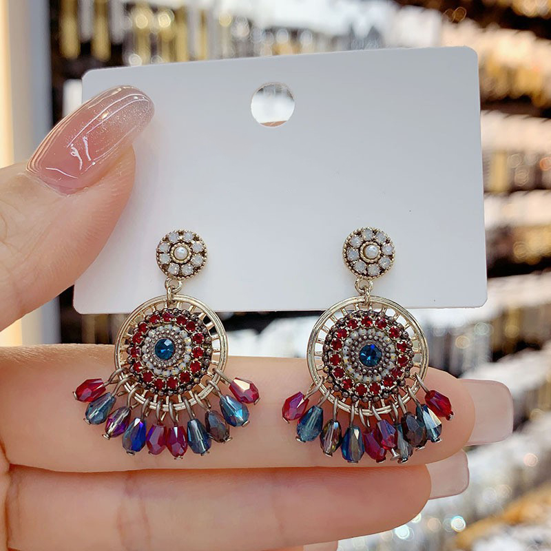ต่างหูดีไซน์เฉพาะตัวสไตล์โบฮีเ - Ethnic Wear Fashion Designer บทวิจารณ์และราคา