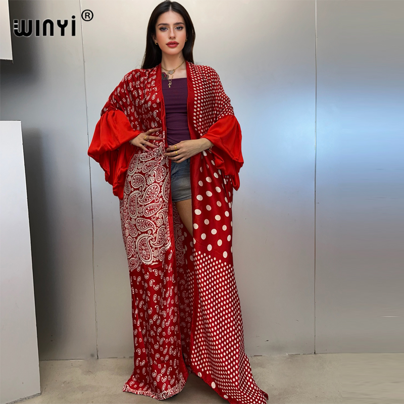 ชุดคลุมกิโมโนฤดูร้อน WINYI สำห - Kaftan Women Boho บทวิจารณ์และราคา