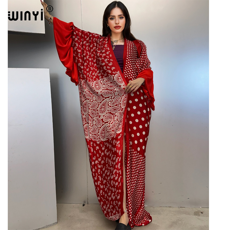 ชุดคลุมกิโมโนฤดูร้อน WINYI สำห - Kaftan Women Boho บทวิจารณ์และราคา