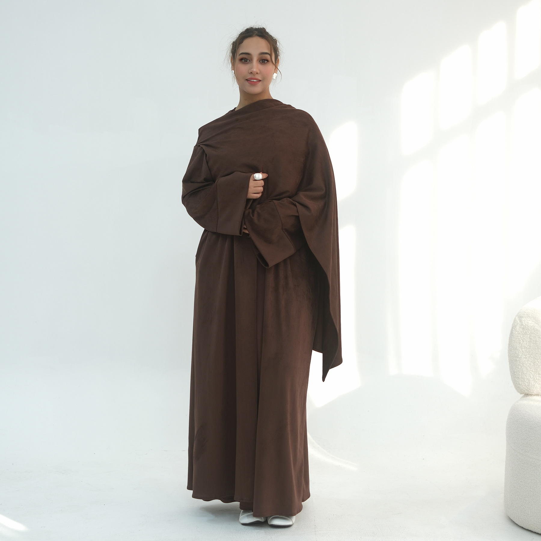 ชุดอาบายะแบบเปิดด้านหน้า ปี 20 - Jalabiya Women Arabic บทวิจารณ์และราคา