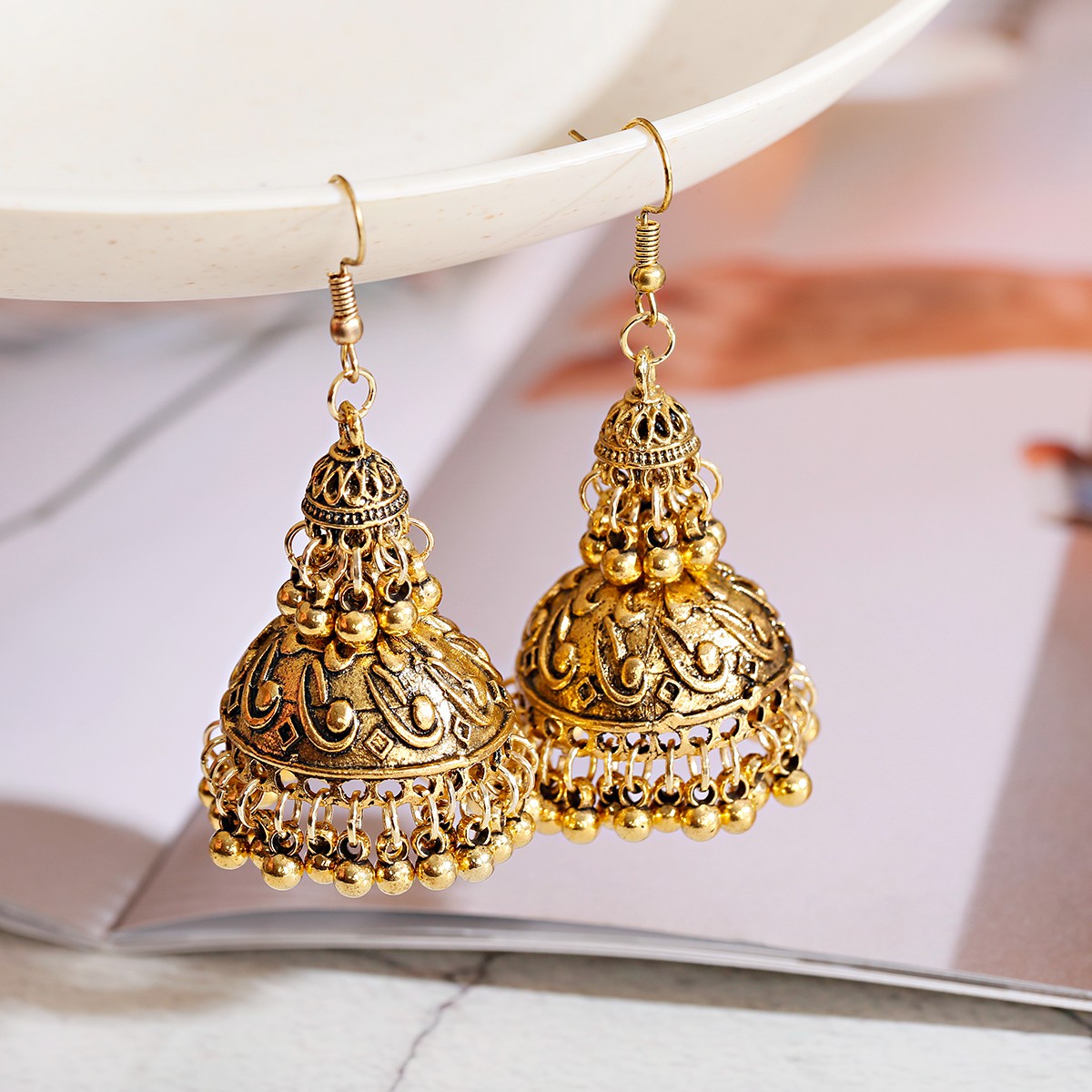 อินเดียเครื่องประดับทิเบตผู้หญ - Ethnic Indian Fashion บทวิจารณ์และราคา