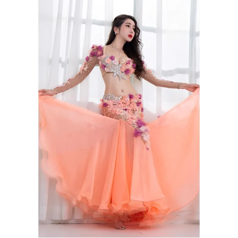 ชุดเต้นระบำหน้าท้องแบบสั่งทำ ช - Ethnic Fashion India บทวิจารณ์และราคา