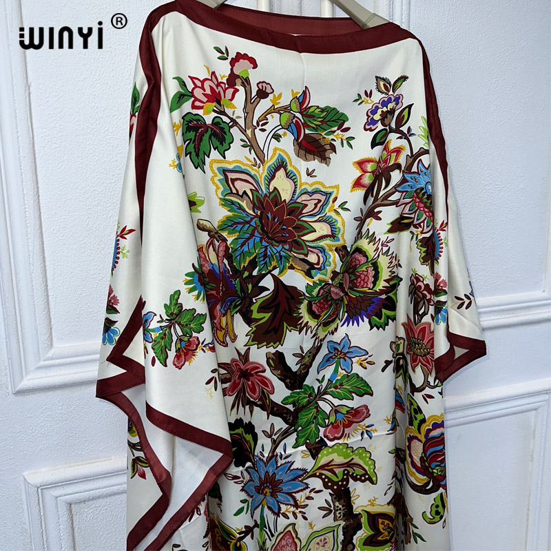 WINYI เสื้อผ้าคุณภาพสูงจากแอฟร - Kaftan Women Boho บทวิจารณ์และราคา