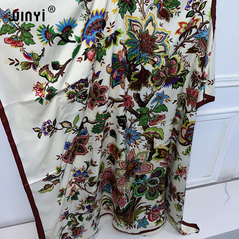 WINYI เสื้อผ้าคุณภาพสูงจากแอฟร - Kaftan Women Boho บทวิจารณ์และราคา