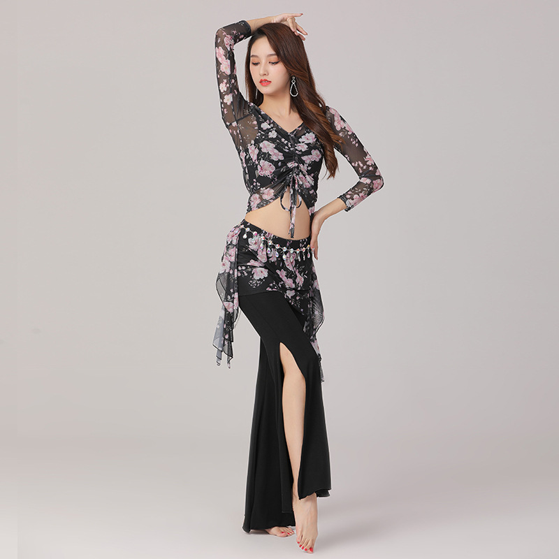 ชุดฝึกซ้อมระบำหน้าท้อง กางเกงข - Ethnic Fashion India บทวิจารณ์และราคา