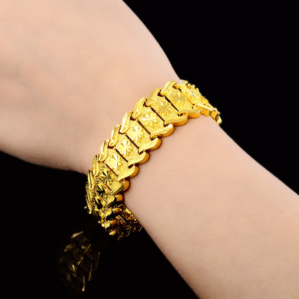 กำไลข้อมือเงินแท้ 925 ชุบทอง 1 - Ethnic Fashion Brand บทวิจารณ์และราคา