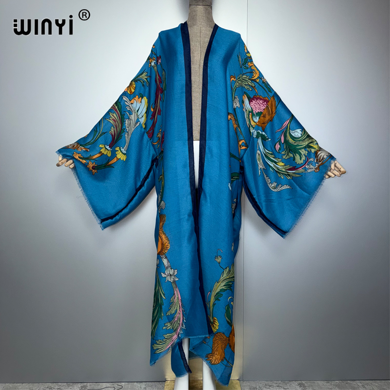 ชุดเดรสยาวสไตล์โบฮีเมียน WINYI - Kaftan Women Boho บทวิจารณ์และราคา