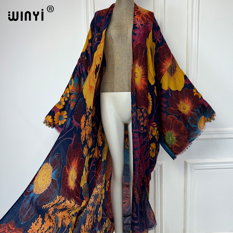 WINYI Africa แฟชั่นฤดูร้อน ชุด - Kaftan Women Boho บทวิจารณ์และราคา