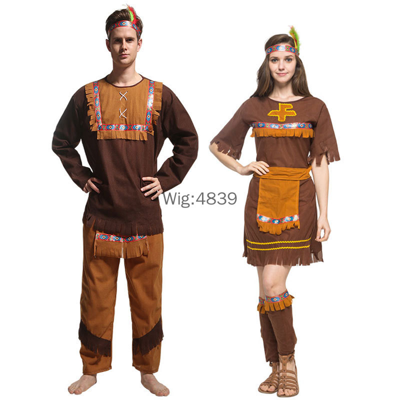 ฮาโลวีนเครื่องแต่งกายผู้ใหญ่คู - Ethnic Fashion India บทวิจารณ์และราคา