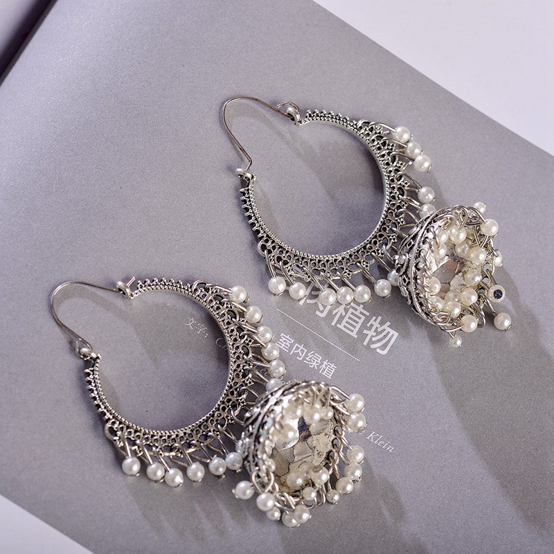 ใหม่อินเดีย Jhumka เครื่องประด - Ethnic Fashion India บทวิจารณ์และราคา