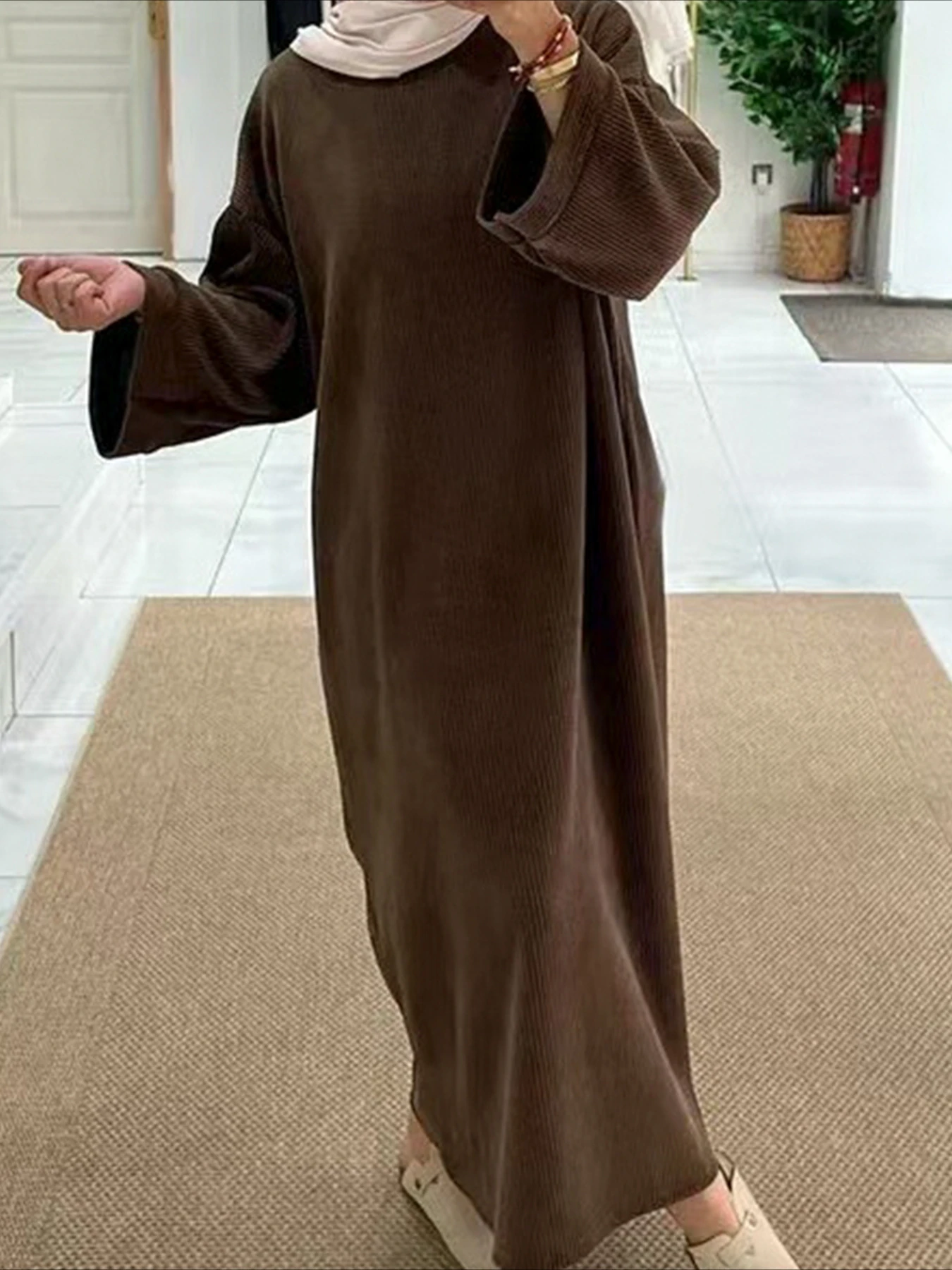 Eid มุสลิมผู้หญิงเจียมเนื้อเจี - Jalabiya Women Arabic บทวิจารณ์และราคา