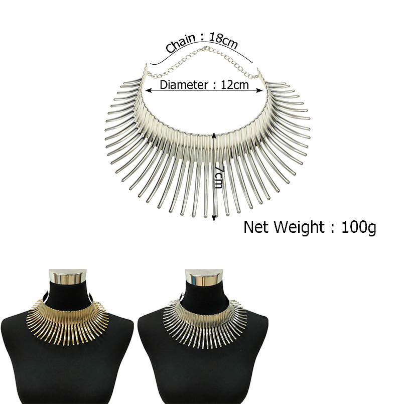 สร้อยคอผู้หญิง ABQR สไตล์แอฟริ - Ethnic Fashion India บทวิจารณ์และราคา