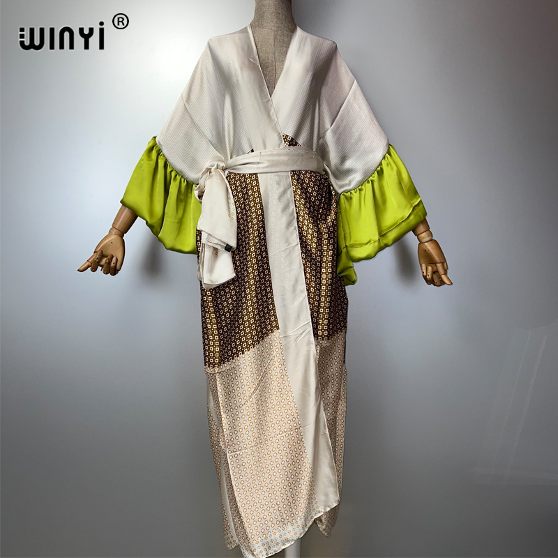 ชุดกิโมโนฤดูร้อน WINYI สำหรับง - Kaftan Women Boho บทวิจารณ์และราคา