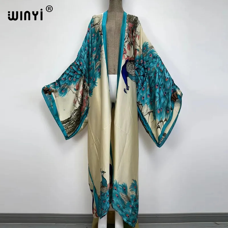 WINYI 2022 เสื้อคลุมผู้หญิงฤดู - Kaftan Women Boho บทวิจารณ์และราคา