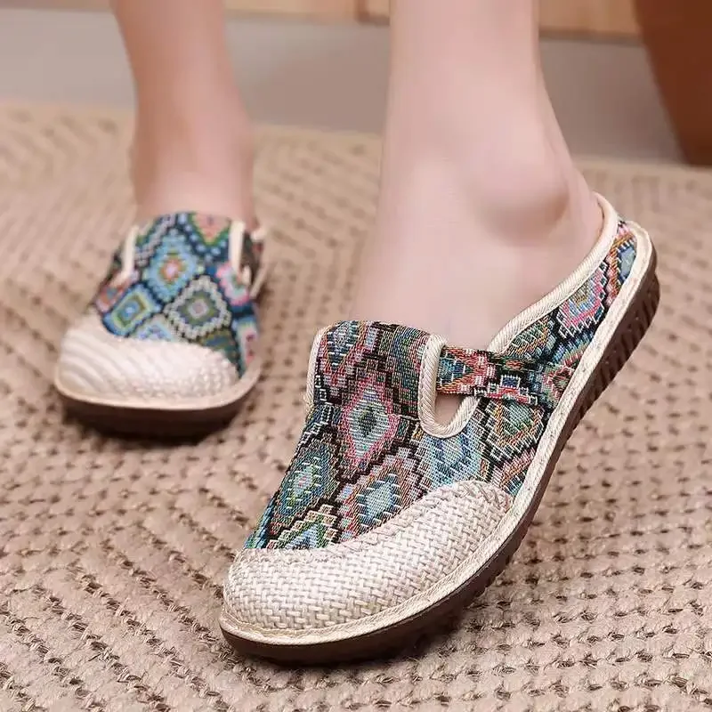 รองเท้าแตะแฟชั่นสไตล์ชนเผ่าสำห - Ethnic Fashion Walk บทวิจารณ์และราคา