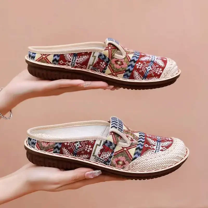 รองเท้าแตะแฟชั่นสไตล์ชนเผ่าสำห - Ethnic Fashion Walk บทวิจารณ์และราคา